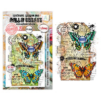 #1448 Chrono-Stamped Tag - A7 Stamp Set