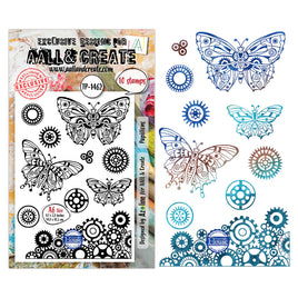 #1462 Papillons- A6 Stamp Set