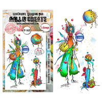 #1470 Aerial Carol - A6 Stamp Set