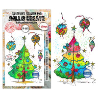 #1471 Floating Fir - A6 Stamp Set
