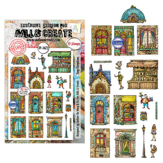 #1472 Tiny Kingdoms - A5 Stamp Set