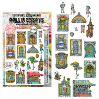 #1473 Sidewalk Stories - A5 Stamp Set