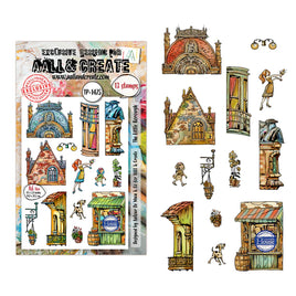 #1475 The Little Borough - A6 Stamp Set