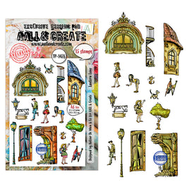 #1476 Lantern Lane - A6 Stamp Set