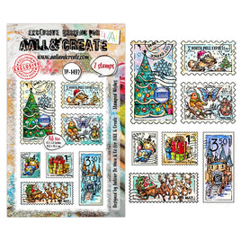 #1492 Stamped Wishes - A6 Stamp Set