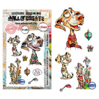 #1493 Merry Woofmas - A6 Stamp Set