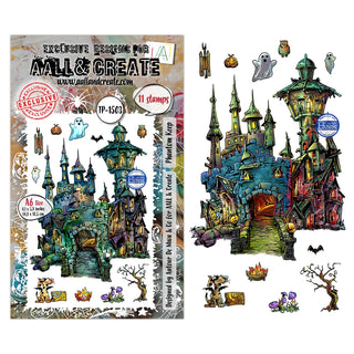 #1503 Phantom Keep - A6 Stamp Set