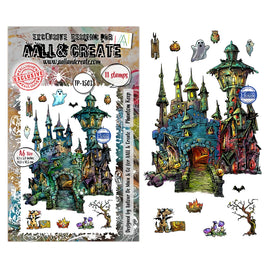 #1503 Phantom Keep - A6 Stamp Set