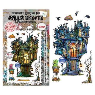 #1504 Creaking Cabin - A6 Stamp Set