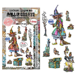 #1505 Wicked Chores - A6 Stamp Set