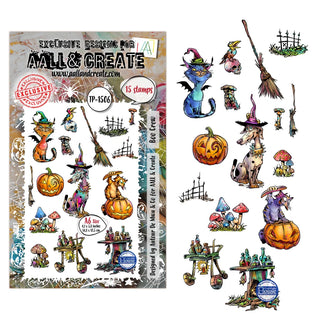 #1506 Boo Crew - A6 Stamp Set
