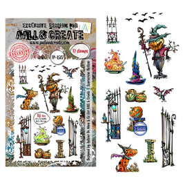#1507 Scarecrow Hollow - A6 Stamp Set