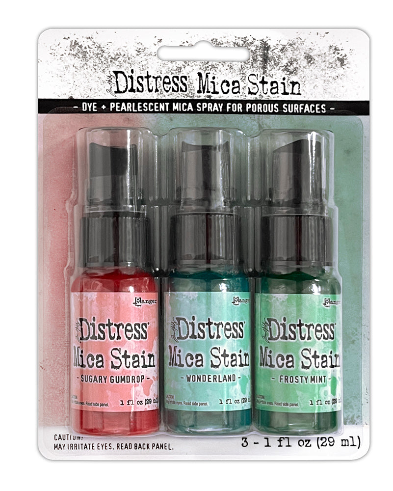 Tim Holtz Distress® Christmas Mica Stain Set #6| Stamplistic