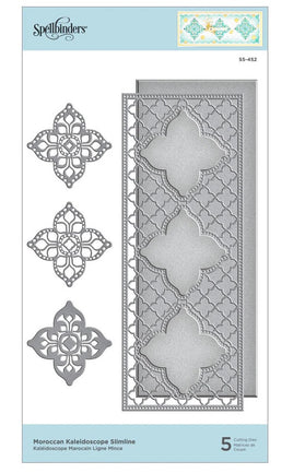 Moroccan Kaleidoscope Slimline Etched Dies - sale