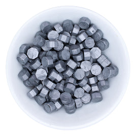Silver Wax Beads