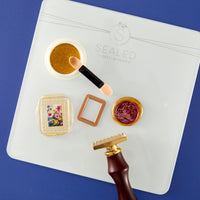 Gold Bullion Wax Seal Powder from the Clear Seal Maker Tool Collection