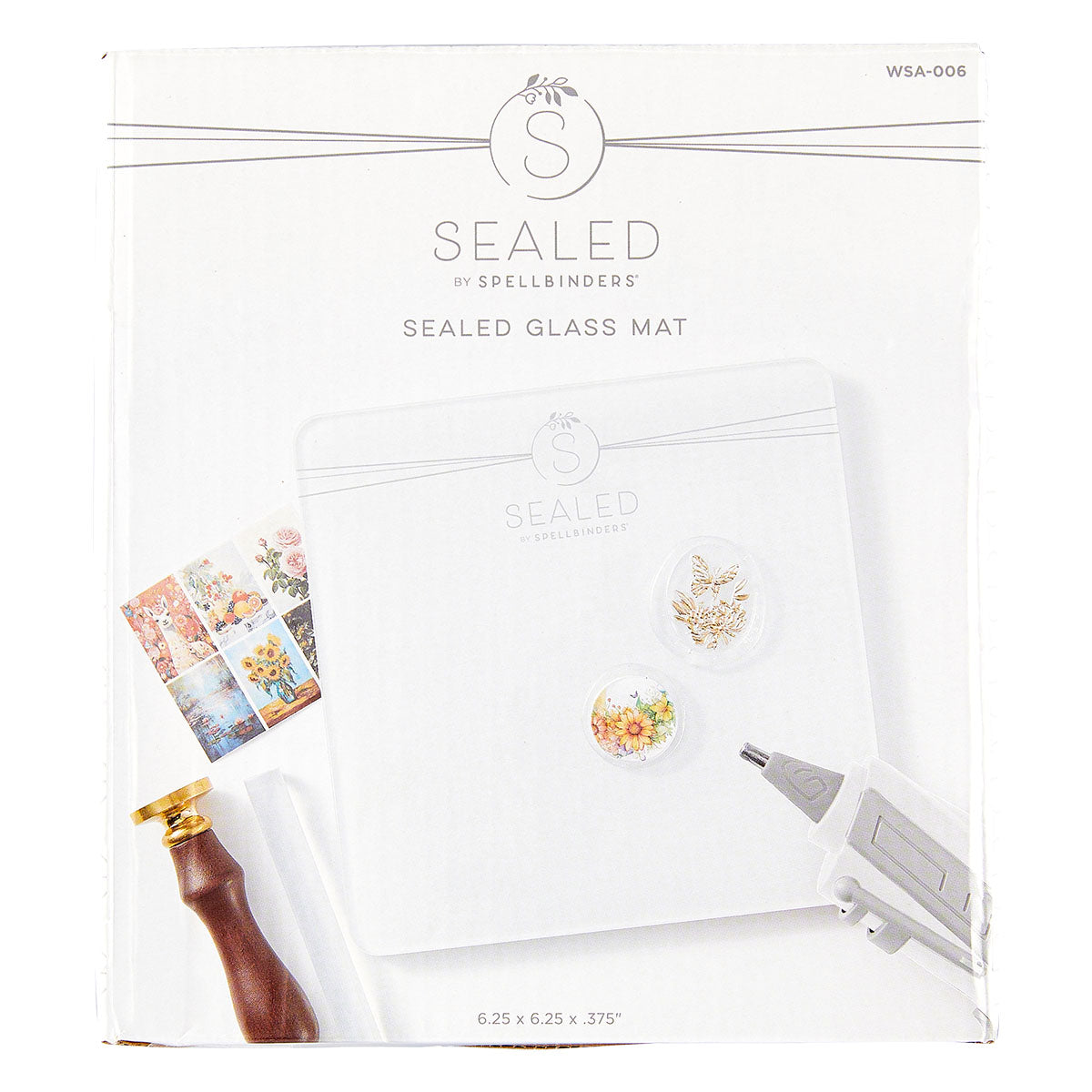 Sealed Glass Mat from the Clear Seal Maker Tool Collection| Stamplistic