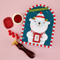 Red Bullion Wax Seal Powder from the Clear Seal Maker Tool Collection