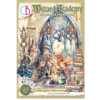 Wizard Academy Junk Journal & Ephemera Book A4 32/Pkg