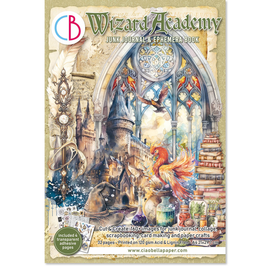 Wizard Academy Junk Journal & Ephemera Book A4 32/Pkg