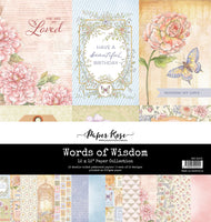 Words of Wisdom 12x12 Paper Collection
