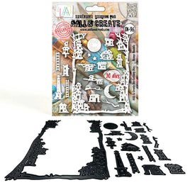 #96 House Huddle - Die-Cutting Set