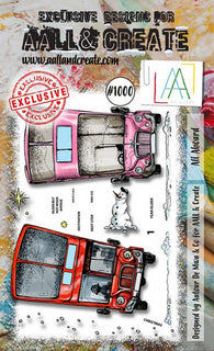 #1000 All Aboard - A6 Stamp Set