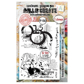 #1262 Ink 15 - A7 Stamp Set