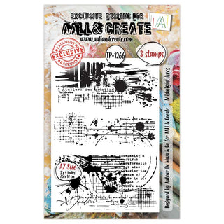 #1266 Midnight Arcs - A7 Stamp Set