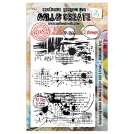 #1266 Midnight Arcs - A7 Stamp Set