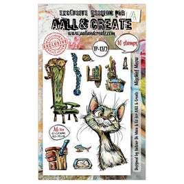 #1272 Mischief Meow - A6 Stamp Set