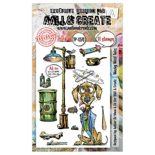 #1270 Wacky Woof Tales - A6 Stamp Set