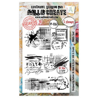 #1267 White Seal - A7 Stamp Set