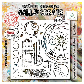 #244 - Stencil - Astral Echoes