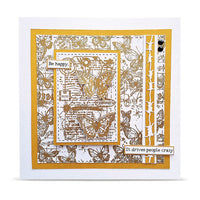 #1448 Chrono-Stamped Tag - A7 Stamp Set