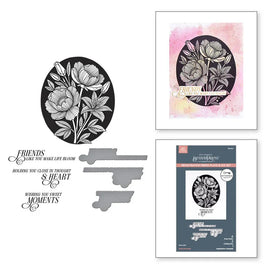 Sweet Moments Press Plate & Die Set - Layered Stencil Set - BetterPress Society August 2025