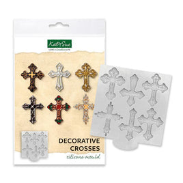 Decorative Crosses Silicone Mould