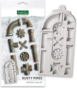 Rusty Pipes Silicone Mould