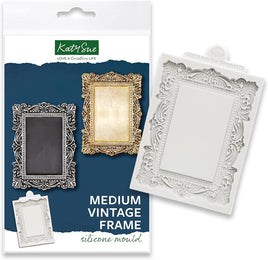 Medium Vintage Frame Silicone Mould