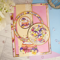 Deluxe Craft Pad - Perfect Pansies