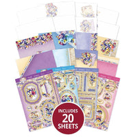 Deluxe Craft Pad - Perfect Pansies