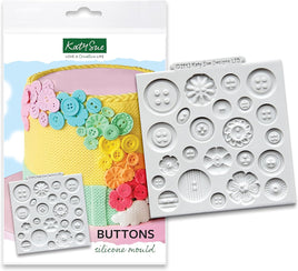 Buttons Silicone Mould
