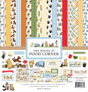 The House At Pooh Corner Collection Kit - 12 x 12 Paper Pack