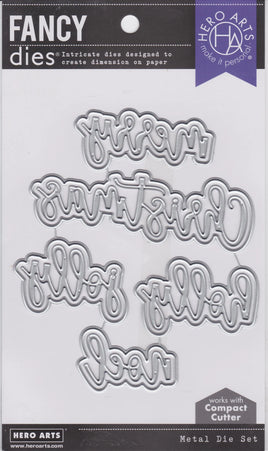 Hero Arts Christmas Words Dies - sale