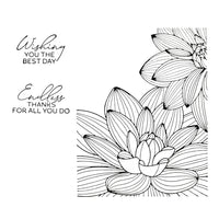 Golden Bloom Press Plate & Die Set & Stencil Set Stencil - BetterPress Society January 2026