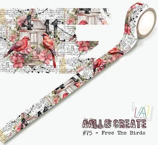 #75 Free the Birds - Layer-It-Up Washi Tape