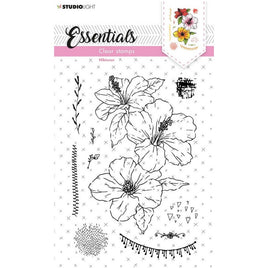 Hibiscus Essentials - Studio Light Clear Stamp Set
