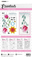 
              Quirky Long Flowers Essentials - Studio Light Clear Stamp Set
            