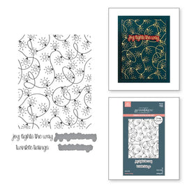 Twinkle Tidings Press Plate & Die Set/Layered Stencil - BetterPress Society October 2025