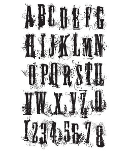 Grunge Alphabet
